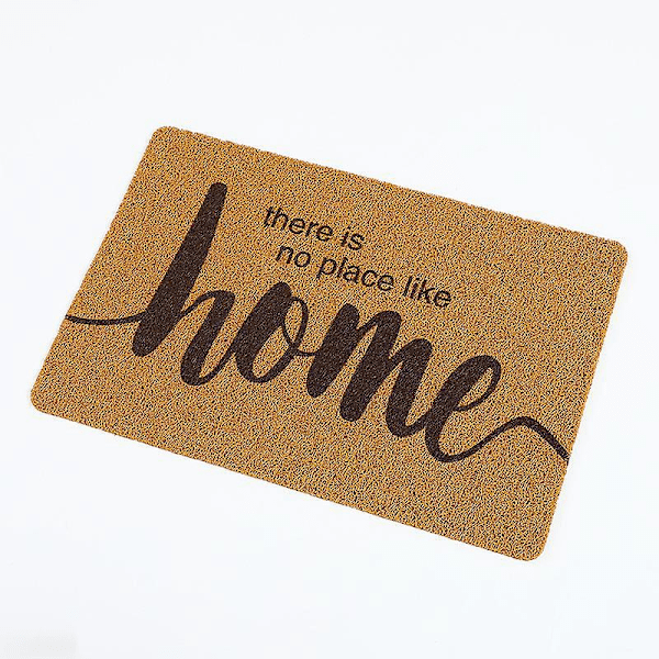 1 st “home” Dörrmatta för Inom- och Utomhusbruk, Entrématta, Inomhus Entrématta, Halkfri & Dammtät Utomhus Dörrmatta, 40 x 60 cm