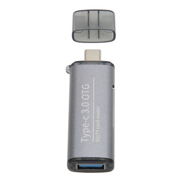 Lagerkortlæser Bærbar understøttelse Micro Storage Card 2 i 1 USB C 3.1 USB 3.0 Memory Card Reader med 2 stik