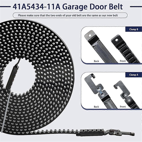 41A5434-11A Vetohihna 234in 7FT autotallin ovenavaajaan