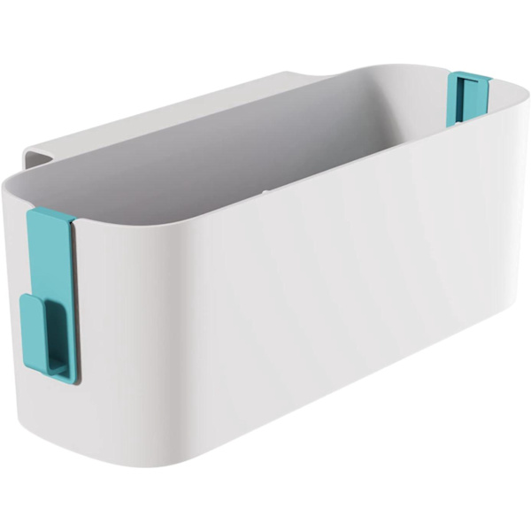 Grön-Sängbord Hängande Hylla Organizer Säng Organizer Korg med 2 krokar Baby Hyllor Hållare Sovsal Tillbehör