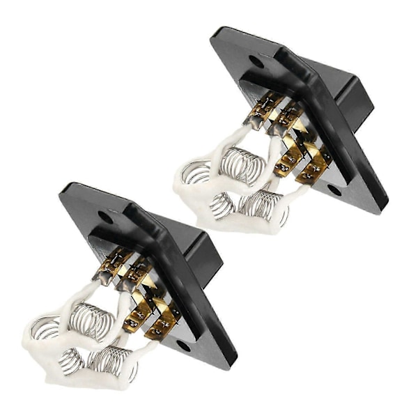 2X Varmeblæsermotor Blæsermodstand kompatibel med MG F/TF MGF 1995-2011 JGM100110 515088