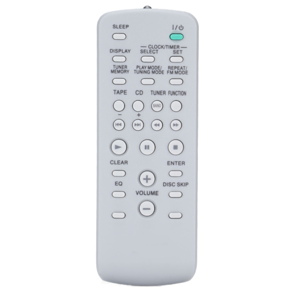 RMSC1 Ersättningsfjärrkontroll för Sony MHCGX450 CMTNE3 MHCGX250 MHCGX450 CMTNE3 Mini Hi Fi stereosystem