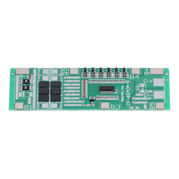 6S 24V20A litiumbatteri-skyddskort BMS-battericellskyddskort med balans