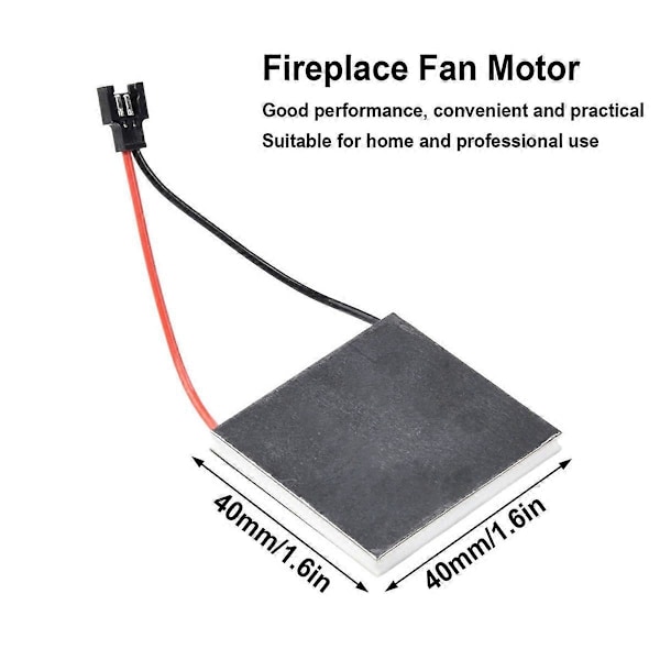 2 stk. Pejseventilator Generatorplade Pejseventilator Motor Komfur Ovn