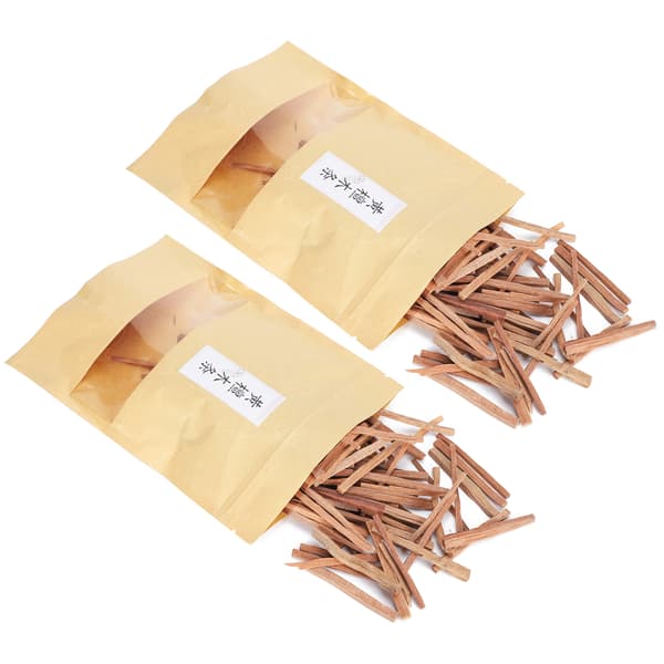 2-pack sandelträpinnar rökelse för yoga, aromaterapi, teceremoni, presenter, oregelbunden