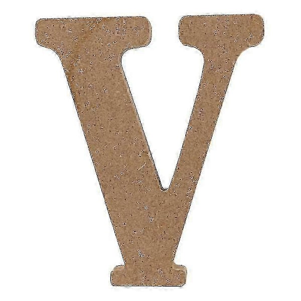 Nydelig Engelsk Bokstavform Statuedekor Håndlaget Godt Utskåret MDF Statuemodell For Hjem-zzy V