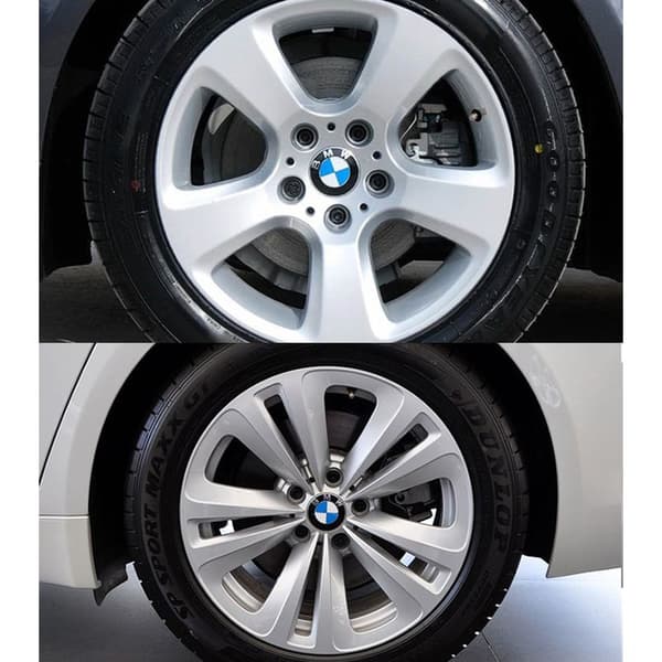 4 kappaletta 68 mm pölykapseleita, yhteensopiva BMW:n kanssa