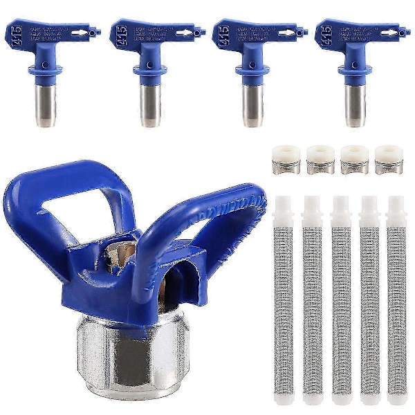 10 stk. Sprayhoder Reversibel Airless Lakksprøyte Dyse Airless Lakksprøyte Spissbeskyttelse