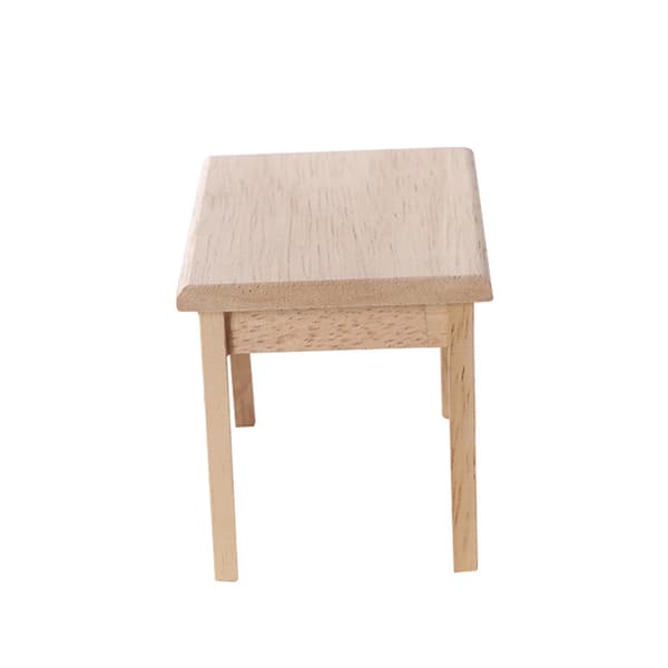 DIY 1:12 Modell Matstol Dockskåp Miniatyrmöbler Stol Realistiska Utsökta Dockskåpstillbehör