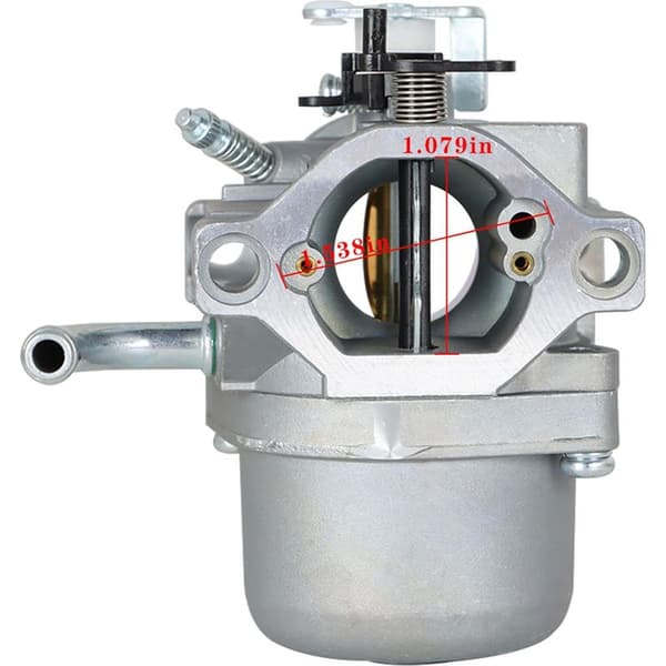 Erstatningskarburator til Briggs & Stratton 593432 794653 590399 796077 Plæneklippermotor