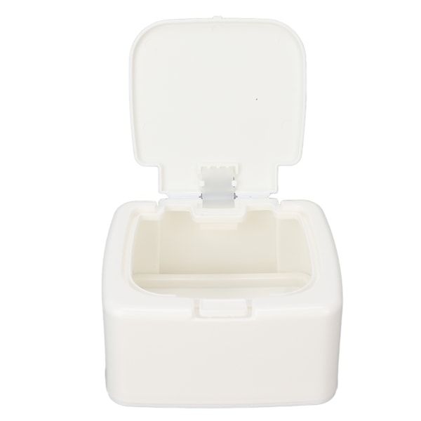 Automatisk tandpetare dispenser rektangulär popup tandpetare förvaringslåda med lock och etikett för kök restaurang