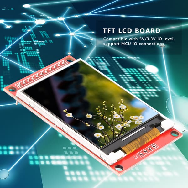 3V/5.5V ILI9225 2.0 Tommer Seriel Port TFT Display Modul Seriel Perifer Interface 176x220