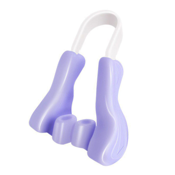 Nose Bridge Shaper Lifting Uträtning Mjuk silikon Nose Bridge Corrector Device for Night Purple