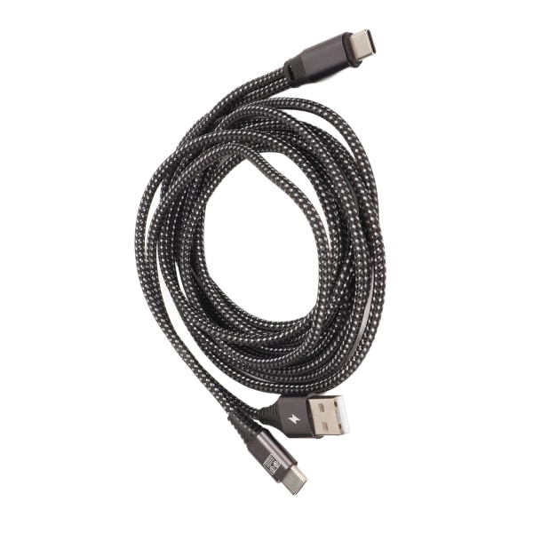 2 i 1 USB Type C Splitter Bærbar Hurtiglading Usb C Splitter Type C OTG Datakabel Adapter
