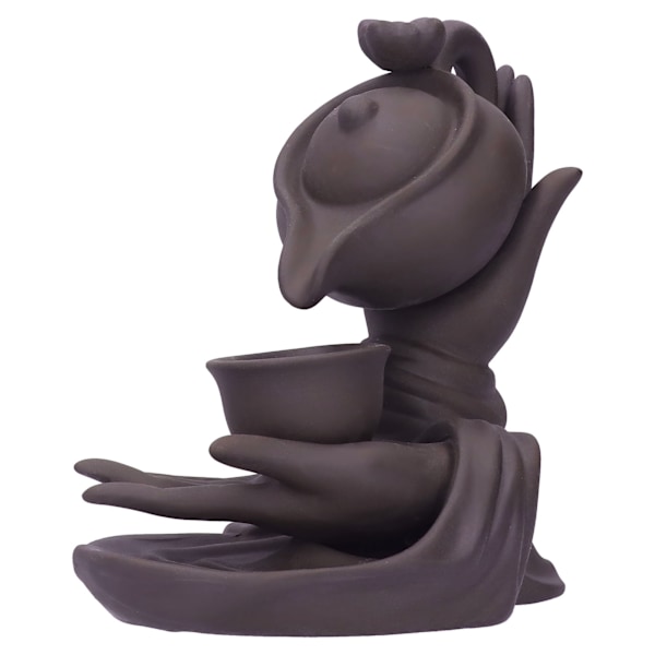 Buddha Hand Backflow Rökelsebrännare Prydnad Rökelsehållare Feng Shui Dekorationer
