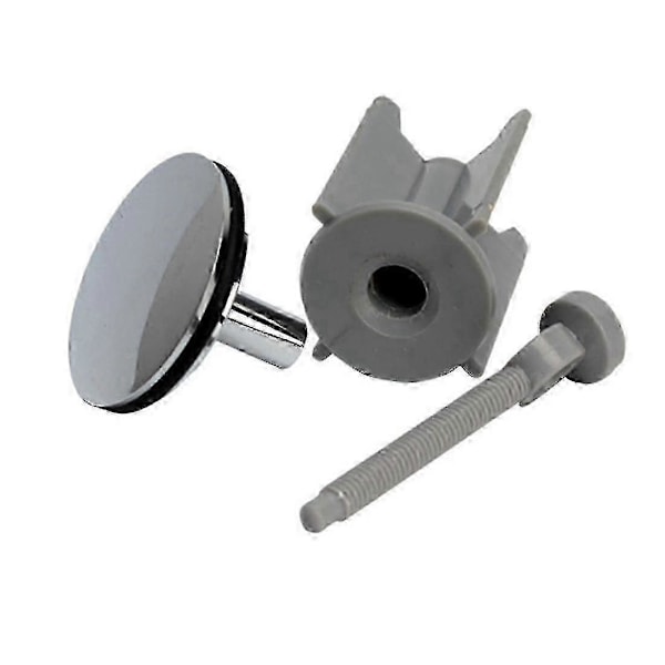 Universal Vask Propp Baderom 40mm Pop-Up Propp Erstatning Avløpsplugg Avtakbar Justerbar Manuell L