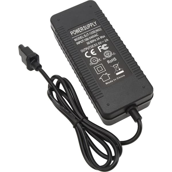 53,5 V 2 A yleislaturi sähköskoottereille ja sähköpyörille – EU 100–240 V verkkolaite