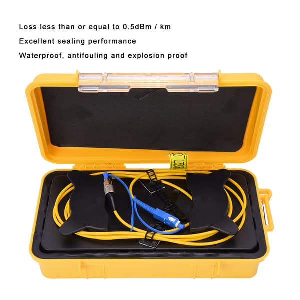 Fiber Optisk OTDR Startkabelboks Sc UPC Fc UPC OTDR Død Zone Eliminator Single Mode 500M