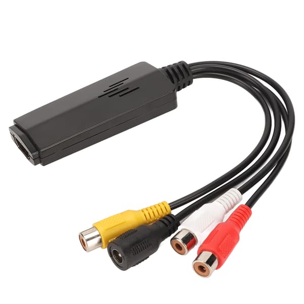 RAC til HD Multimedia Interface-omformer 1080P AV til HD Multimedia Interface-omformer med USB-strømkabel