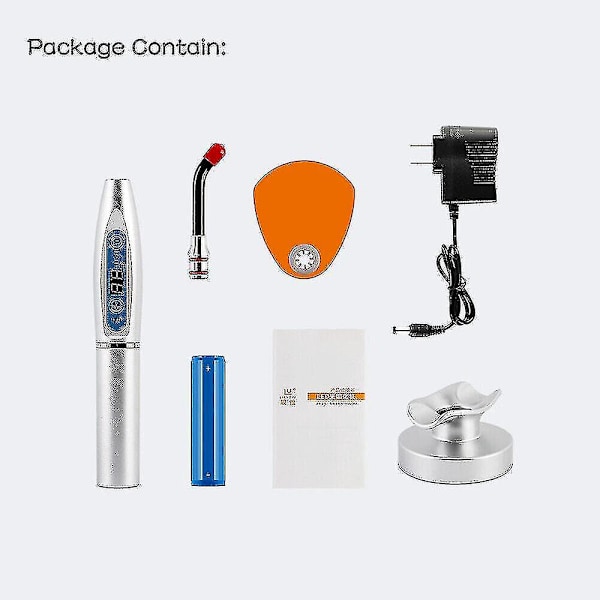 Dental Hærde Lampe Trådløs LED Dental Lys Hærde Lampe Ledningsfri Justerbar
