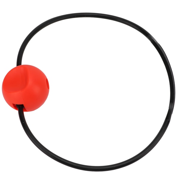Dykning Scuba Tank Cylinder Banger Knocker Ball Undervattenssignalanordning för utomhussport (svart band orange boll)
