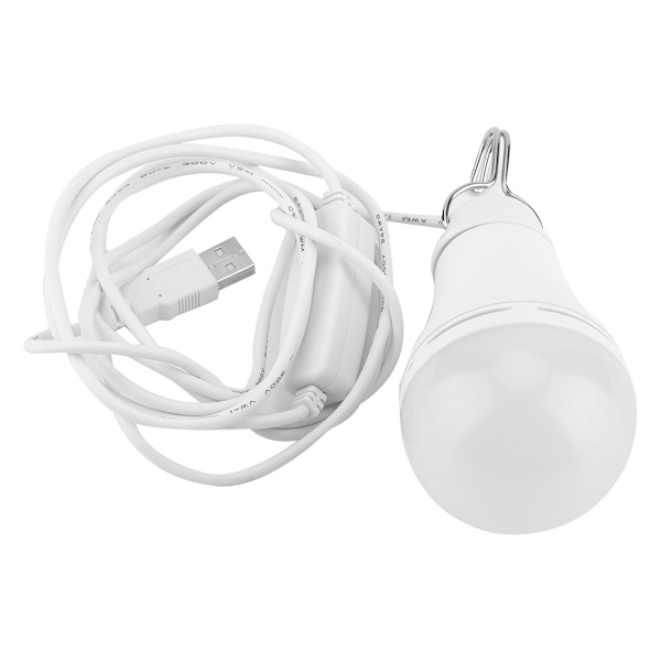 5V USB LED-lampa Nödlampa för Utomhuscamping Vandring Hemläsning (10W)
