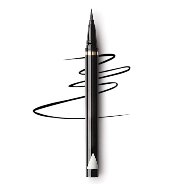 Musta Pitkäkestoinen Eye Liner Pencil Vedenpitävä Eyeliner Kosmeettinen Meikki Nestemäinen Eyeliner Pen