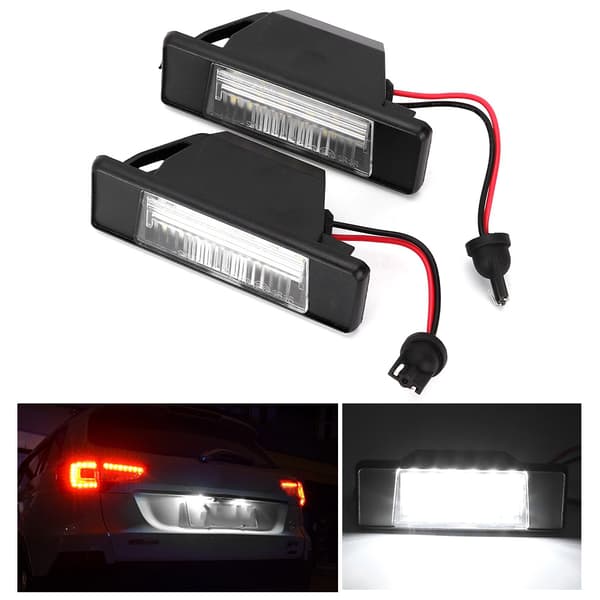 2 stk. bil SMD 18 LED nummerskiltlys passer til Pathfinder R51 02/2005-08/2010