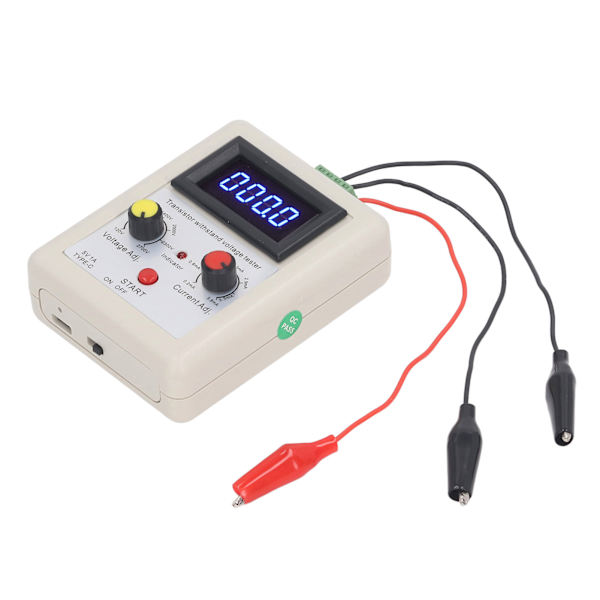 Spændingsmodstandstester Digital spændingskapacitetsdetektor til Diode MOS Triode Transistor 120V-2700V Blåt Display