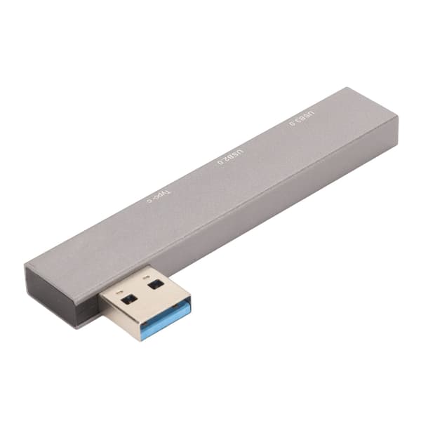 3 i 1 Dockningsstation 5 Gbps Höghastighets USB3.0 till USB3.0 USB2.0 Typ C Mini Dockningsstation