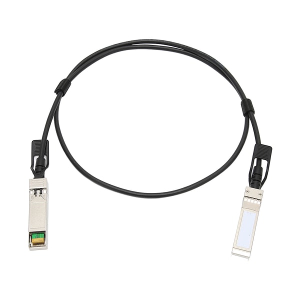 10G SFP+ DAC -kaapeli 39,4 tuumaa SFP+ - SFP+ High Speed ​​Stable Signal Plug and Play laajasti yhteensopiva 10G SFP+ Twinax -kaapeli