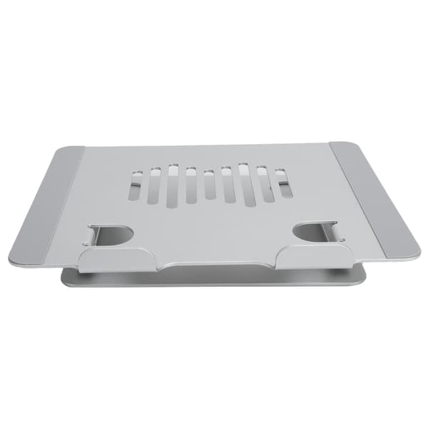 Bärbar datorställ hopfällbart bärbart förvaringsställ i aluminiumlegering silver för 11-15,6 tum