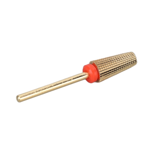 Nail Drill Bit Salon Portable Tungsten Steel Negle Fil Polering Slipe Bits for Gel Polish Fjerning Gull