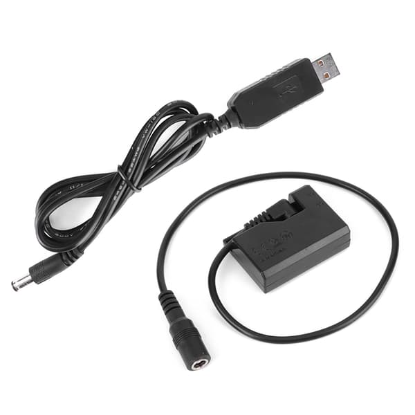 USB til ACK-E10 Fuld Dekodning Dummy Batteri til Rebel T3/T5/T6/T7/T100 Kamera