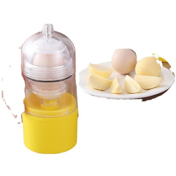 Golden Egg Yolk Mixer - Silikon manuell äggrörare och shaker för enkel tillagning av hårdkokta ägg