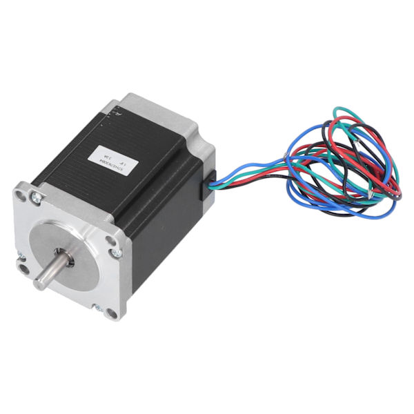 57 Steppermotor 4 ledning 1,8NM 1,8° vinkel Lavstøjsmaskintransmissionsdele 24V 3A 72W57HS7630B4 Dobbeltaksel