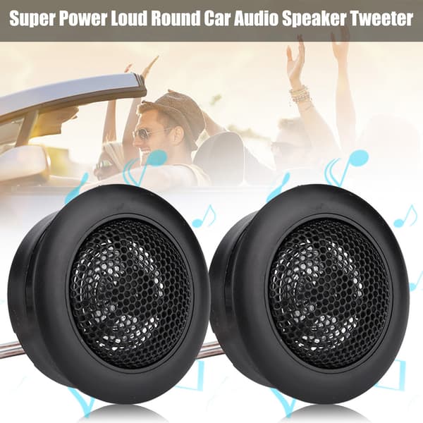 Par 12V 120W Bil Mini Superkraftfull Högljudd Dome Audio Högtalare Diskant Högtalare Horn