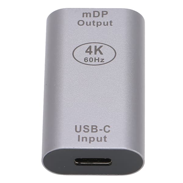 Type-C naaras-MiniDP naaras -sovitin kannettava USB-C-sovitin teräväpiirtoinen tietokoneen TV-kaapeli
