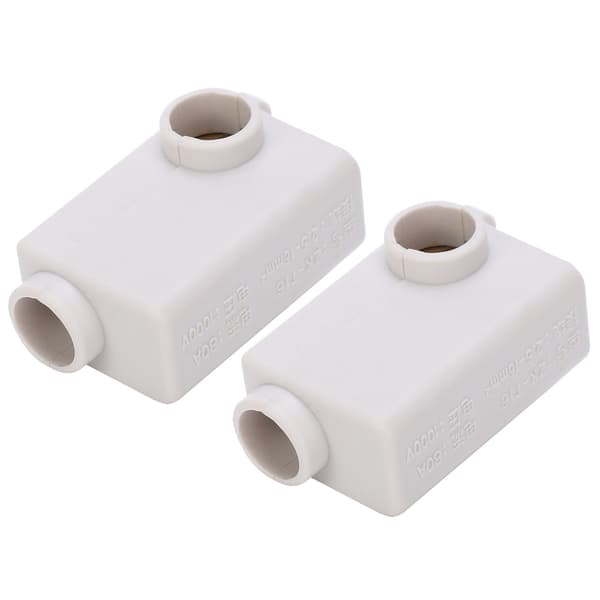 2 stk. inline koblingsboks T-type terminaler kabelledning elektrisk skjøt ZK-T16