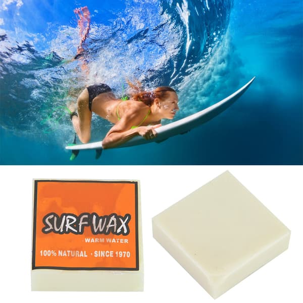 Högkvalitativ Halkfri Surfvalla Surfbräda Skimboard Skateboard Vaxer (orange)