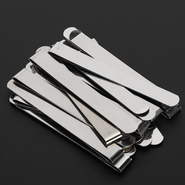 20 st Fållklämmor Set 3 tum Fix Metall Mätlinjal DIY Marker Sybehör