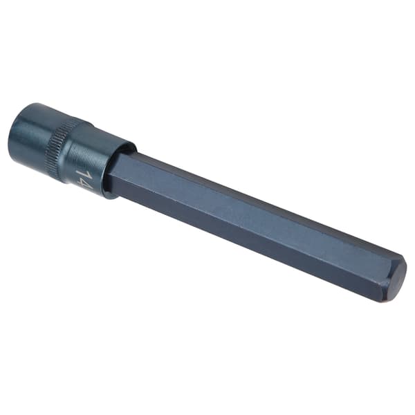Skruetrækker Socket Hex Hoved Bit Legeret Stål Forlænget Skruetrækker Nøgle Tilbehør 150 x 14mm