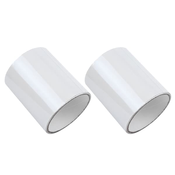 2 st vit stark vidhäftning vattentät rörslang läckagereparationstejp tillbehör 10 cm x 1,5 m