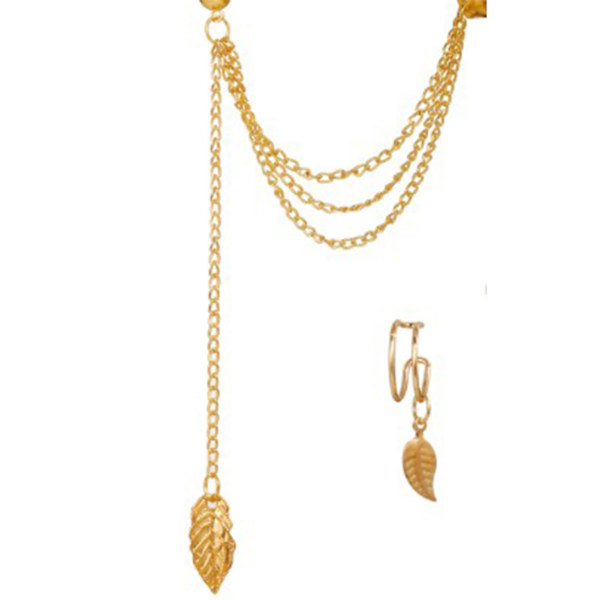 7 st Ear Cuffs Örhängen Kvinnor Flickor Legering Snygg Blad Stjärnformad Hänge Clip På Örhängen Smyckesset