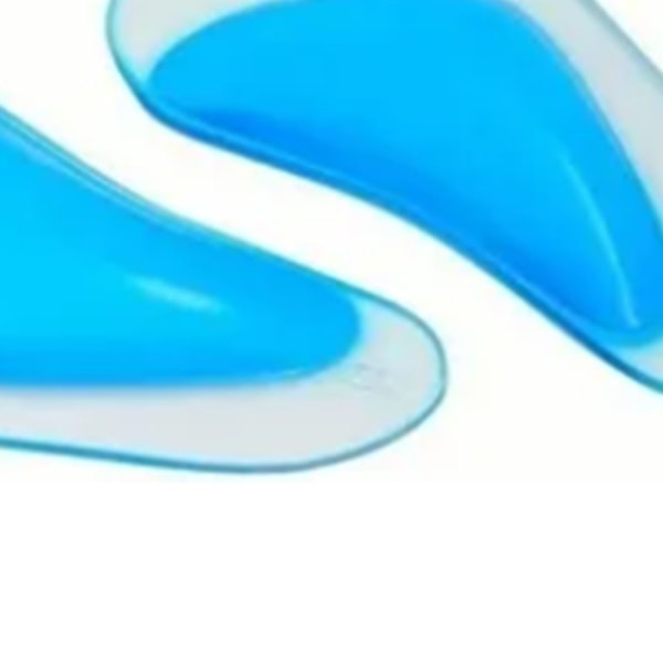 Fötter Correct Pad Silikon Royalblue Orthotic Arch Support Pad för plattfots höga klackar L