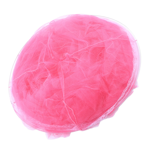 Sommarmyggnät Hem Sovrum Polyesterfiber Andningsbart Nät Hängande Sänghimmel för Baby Vuxen Rosa