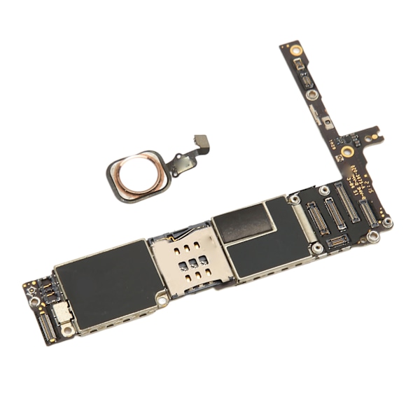 Upplåst logikhuvudkort moderkort med Touch ID fingeravtryck styrplatta telefon moderkort ersättning för iPhone 6 Plus US-version 16 GB
