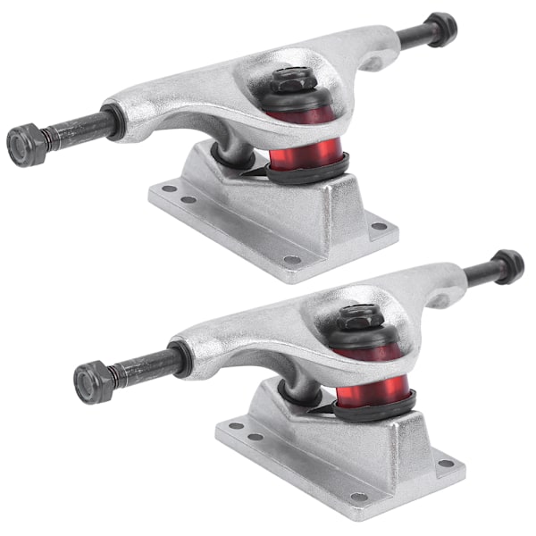 2PCS Skateboard Thicken Bracket Aluminium Magnesium Alloy 4-8 Inch Stand 5V Polish Coating