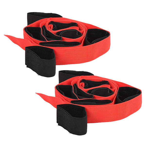 Roliga utomhussporter 8-benta raceband Giant Footstep Nylon Webbing Spårvagnsspelaktivitet