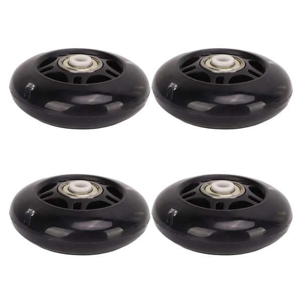 4 STK Inline Skate Flash Hjul Rulleskøyte PU Hjul Erstatningshjul 69mm